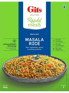 Ready meals Ready to eat Gits masala rice 速食咖喱