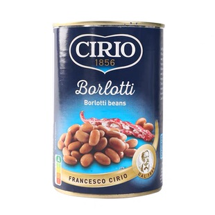 CIRIO茄意欧红豆罐头410g意大利红芸豆即食Canned beans Borlotti