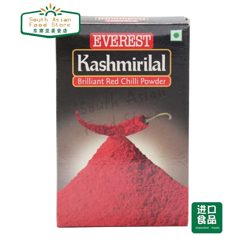 Everest kashmiri lal red chilli chili powder 印度辣椒粉 100g 粮油调味/速食/干货/烘焙 复合食品调味剂 原图主图