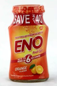 ENO Fruit Salt Orange Flavour 100g