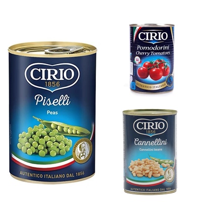 canned white beans意大利进口 Green peas青豆罐头 西餐沙拉配料