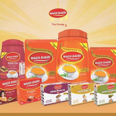 Wagh Bakri Tea Jar Indian tea 450g印度进口罐装红茶粉450克