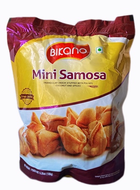 印度小吃 snacks印度零食即食日常零食 Mini samosa namkeen 180g