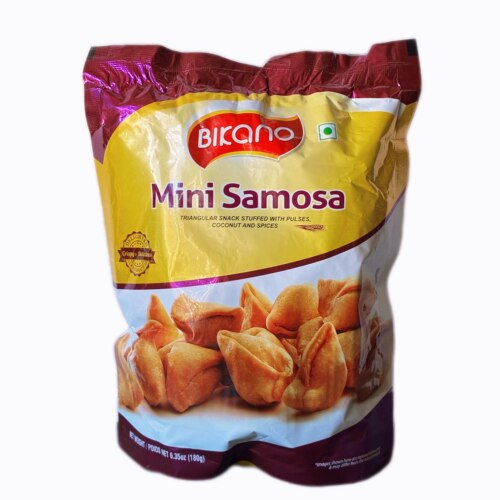 印度小吃 snacks印度零食即食日常零食 Mini samosa namkeen 180g