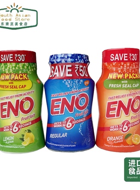 ENO Fruit Salt Lemon Regular Orange Flavour 100g