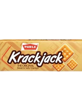 Parle Krackjack Biscuits 60g 克拉克杰克休闲饼干 60克