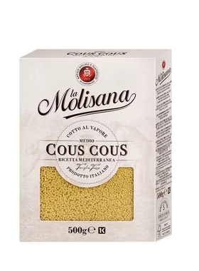 Molisana Cous cous 500g 麦丽古斯古斯面食 中东米儿童辅食意面