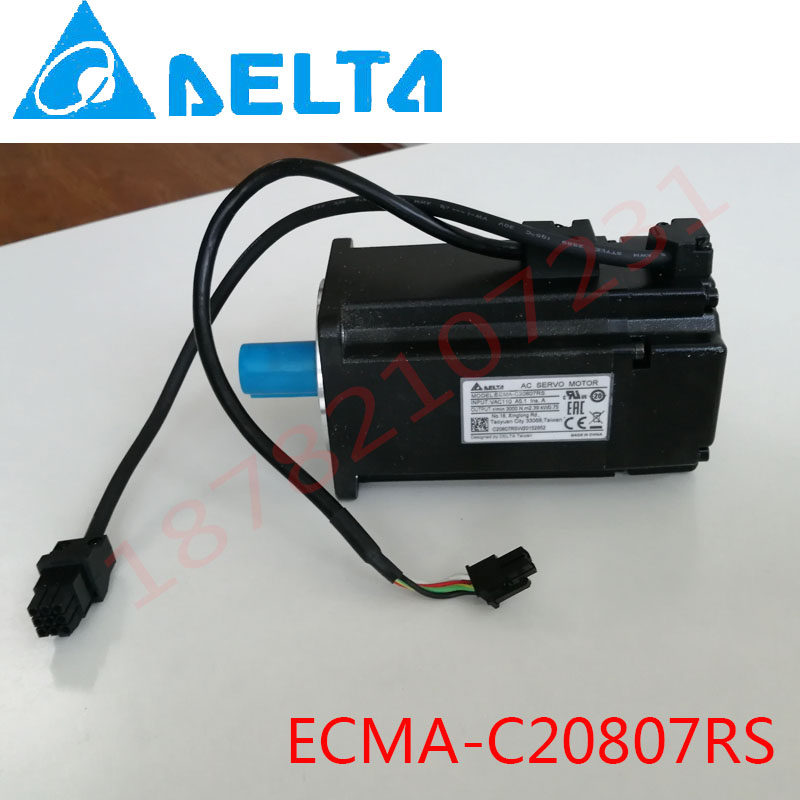 正品台达伺服电机B2系列750W假一罚十全新ECMA-C20807RS