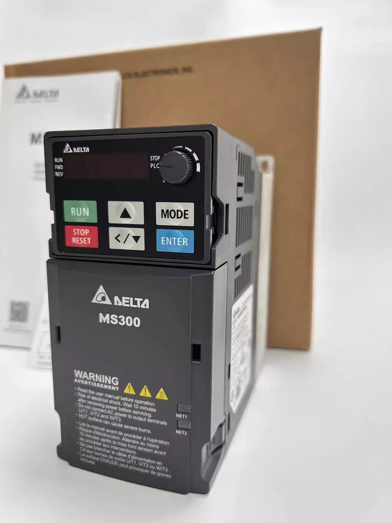 台达变频器正品VFD4A8MS21ANSAA