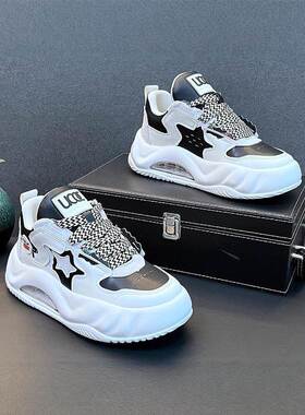 细节恰到好处Minimalism Aquaman气垫厚底老爹鞋男内增高休闲鞋软