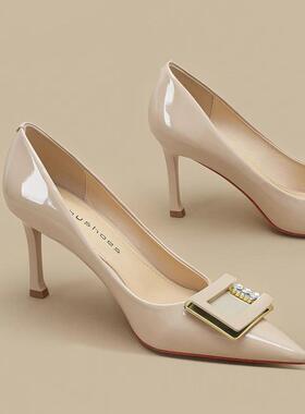 Craes Kally非常舒适！采购产品漆皮高跟鞋，女性化，高端，不累