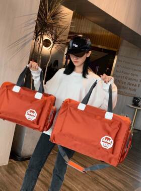 香港采购旅行袋，k型，大容量旅行袋，短期出差，可作为手推车折