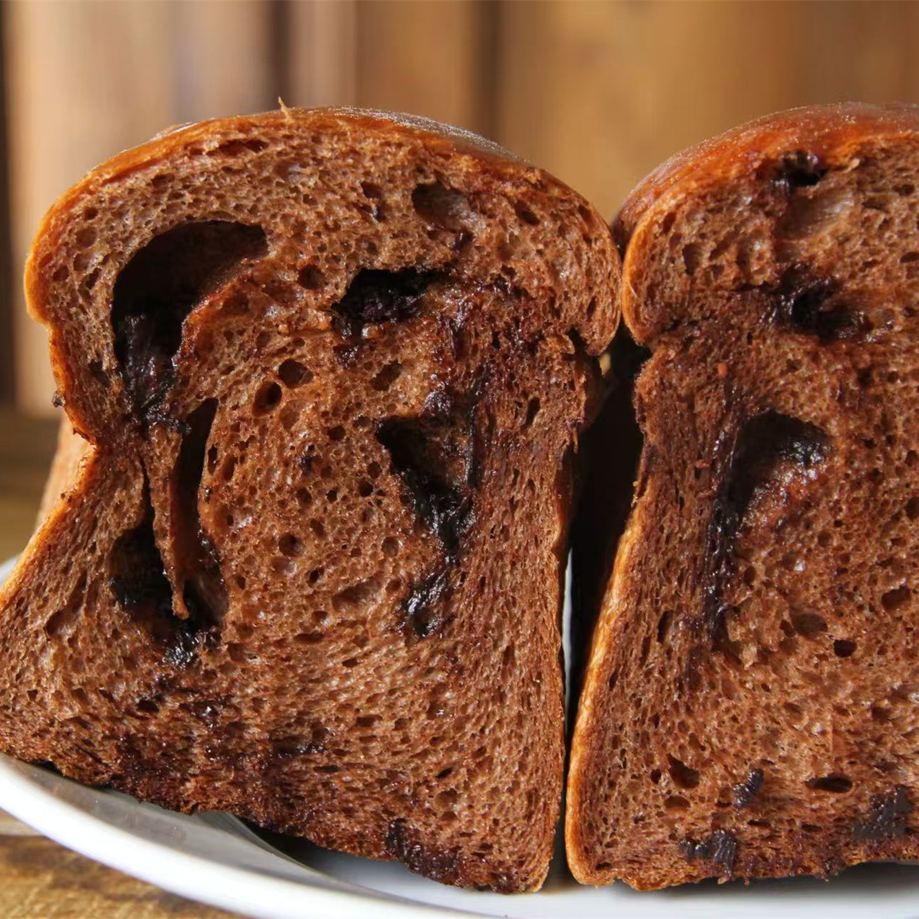 法芙娜巧克力吐司早餐