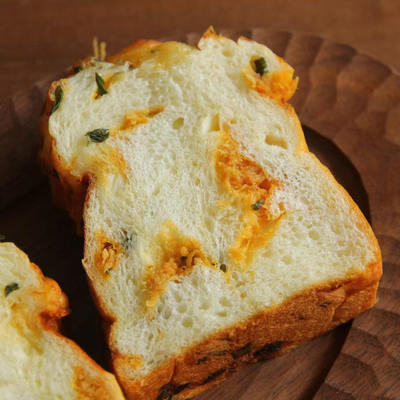 香葱肉松小吐司（葱香满满）软甜主食早餐面包三明治