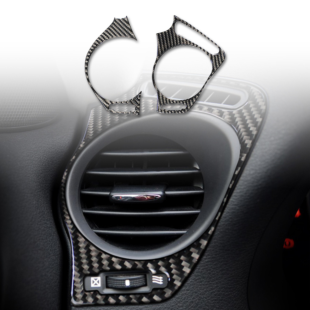 适用06-12雷克萨斯IS IS250 300 350C左右出风口碳纤维汽车内饰