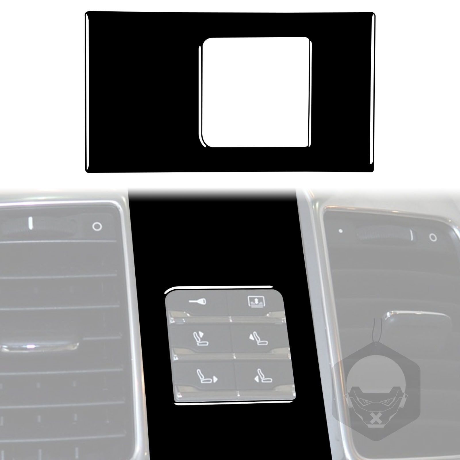 适用10-16保时捷帕拉梅拉后排座椅调节框钢琴黑亮黑汽车内饰改装,电动车/配件/交通工具,更多电动车零/配件,淘宝优惠券,粉丝福利购,淘宝优惠卷