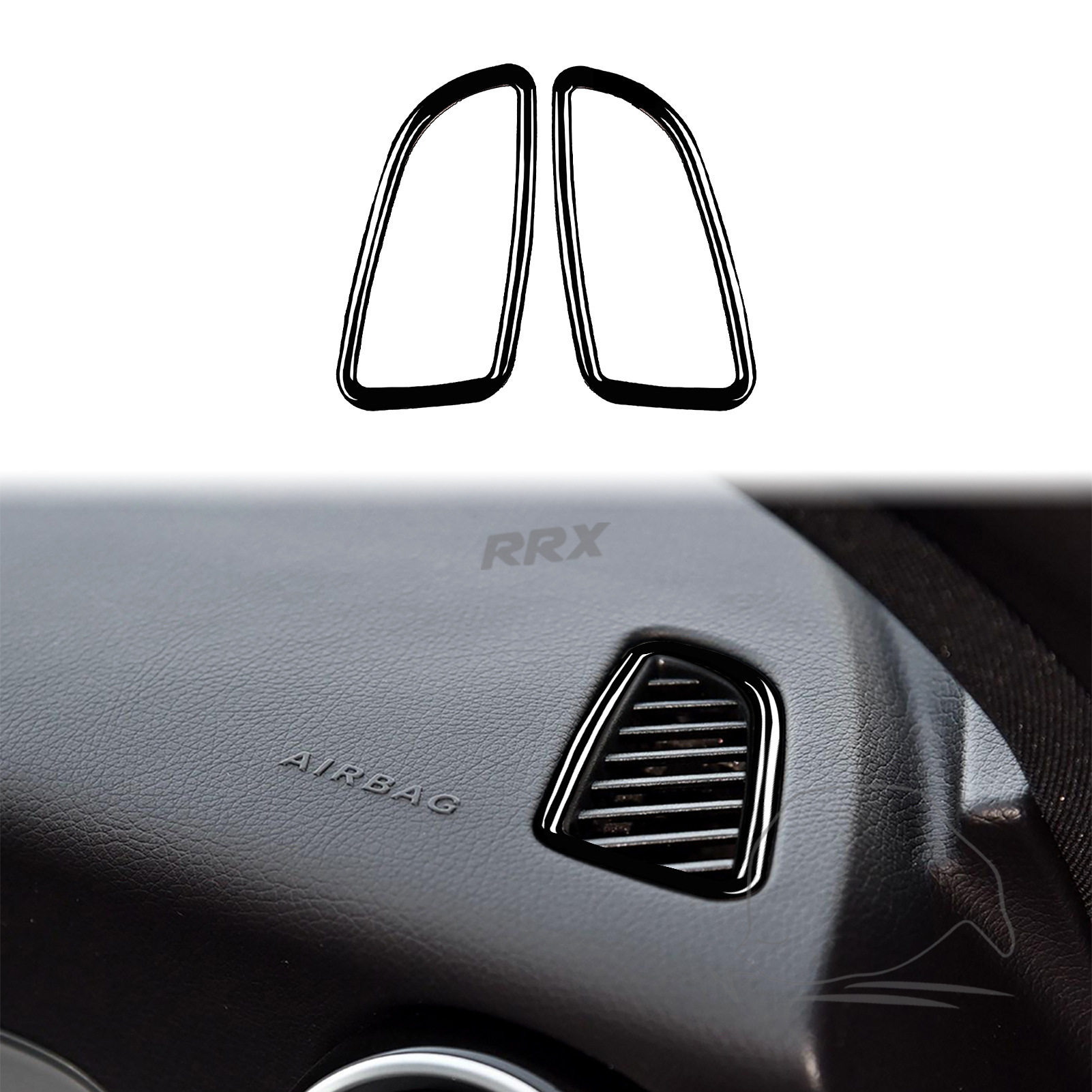 适用于奔驰新C级GLC 仪表风口钢琴黑改装装饰 亮黑汽车内饰配件,电动车/配件/交通工具,更多电动车零/配件,淘宝优惠券,粉丝福利购,淘宝优惠卷