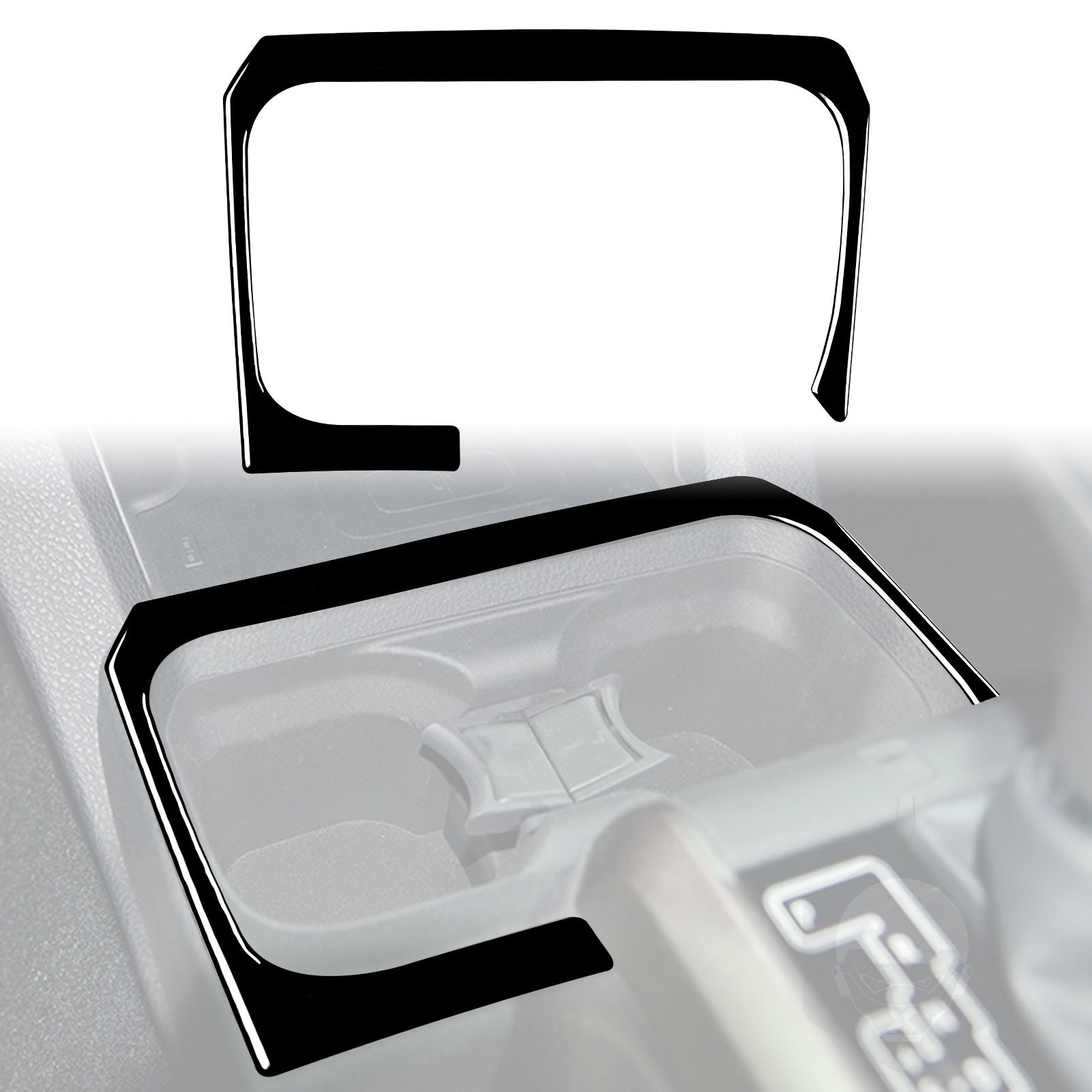 适用于15-20丰田塔库玛中控水杯框钢琴黑 亮黑汽车内饰改装配件,电动车/配件/交通工具,更多电动车零/配件,淘宝优惠券,粉丝福利购,淘宝优惠卷