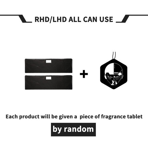 适用于06-09款日产尼桑350z后排储物箱盖碳纤维贴纸装饰用品内饰