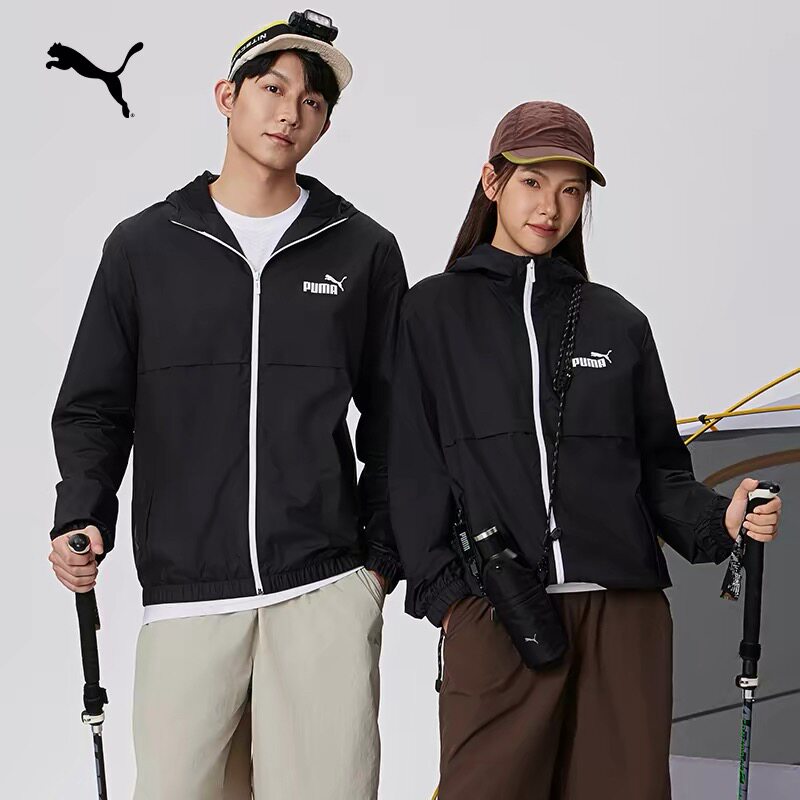 PUMA彪马夹克男装新款运动服训练连帽梭织外套849462