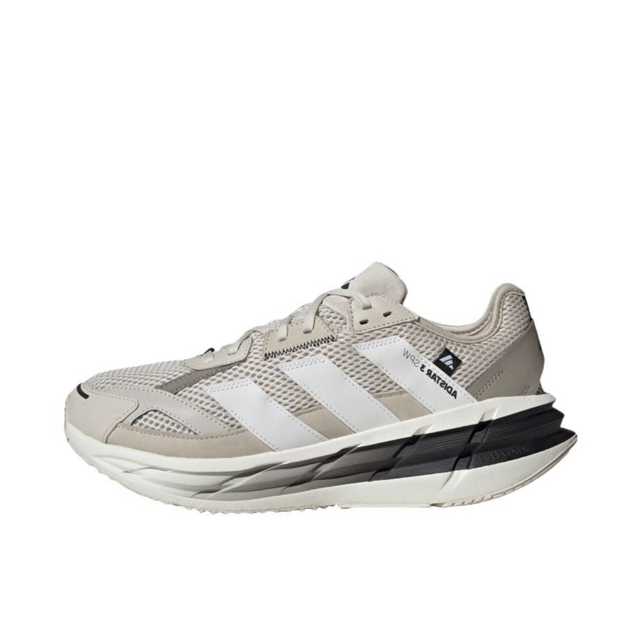 adidas Adistar 3 防滑耐磨 缓震 网面透气 低帮 系带 长跑 跑鞋