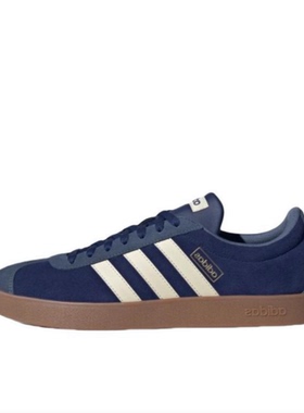 adidas VL Court 2.0T头鞋德训鞋百搭复古防滑轻运动合成革KK3775