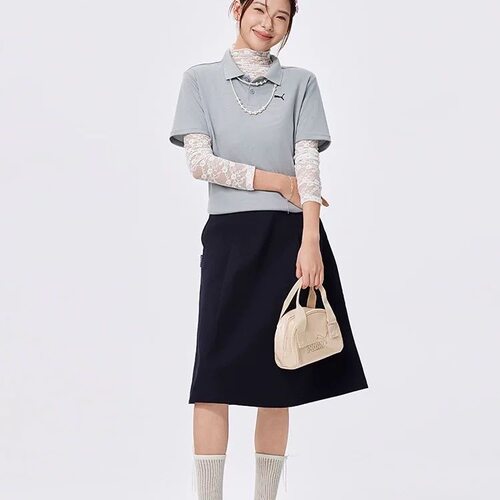 Puma/彪马 2025AF 吸湿速干修身纽扣翻领Polo衫 528700