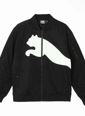 运动棉衣男女休闲飞行员夹克外套夹棉外套 687430puma