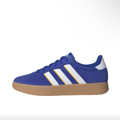 adidas BARREDA 低帮德训鞋运动休闲鞋 半荧光蓝/白色JP7099