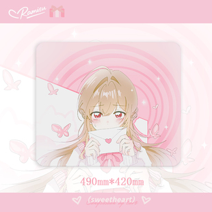 Ramisu拉米苏外设-告白心愿 微蚀刻玻璃鼠标垫FPS专业电竞鼠标垫