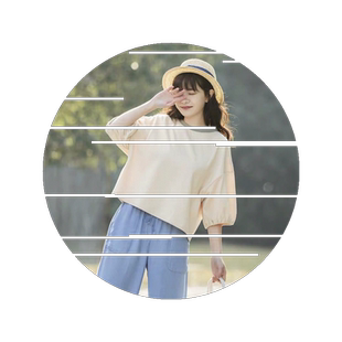 春夏季短袖t恤女学生韩版七分袖宽松BF百搭纯色中袖上衣服潮