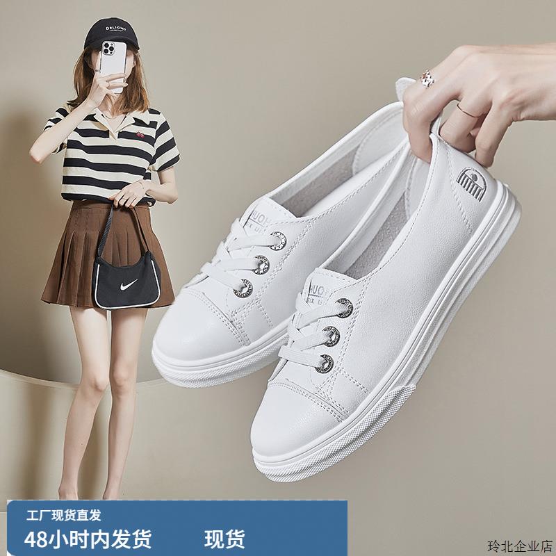 韩版2025夏季新款韩版ins小白鞋街拍板鞋女学生透气运动休闲街拍