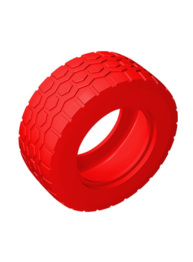 积木15413 49.5x20mm 轮胎零件配件MOC定制DIY礼品玩具科教