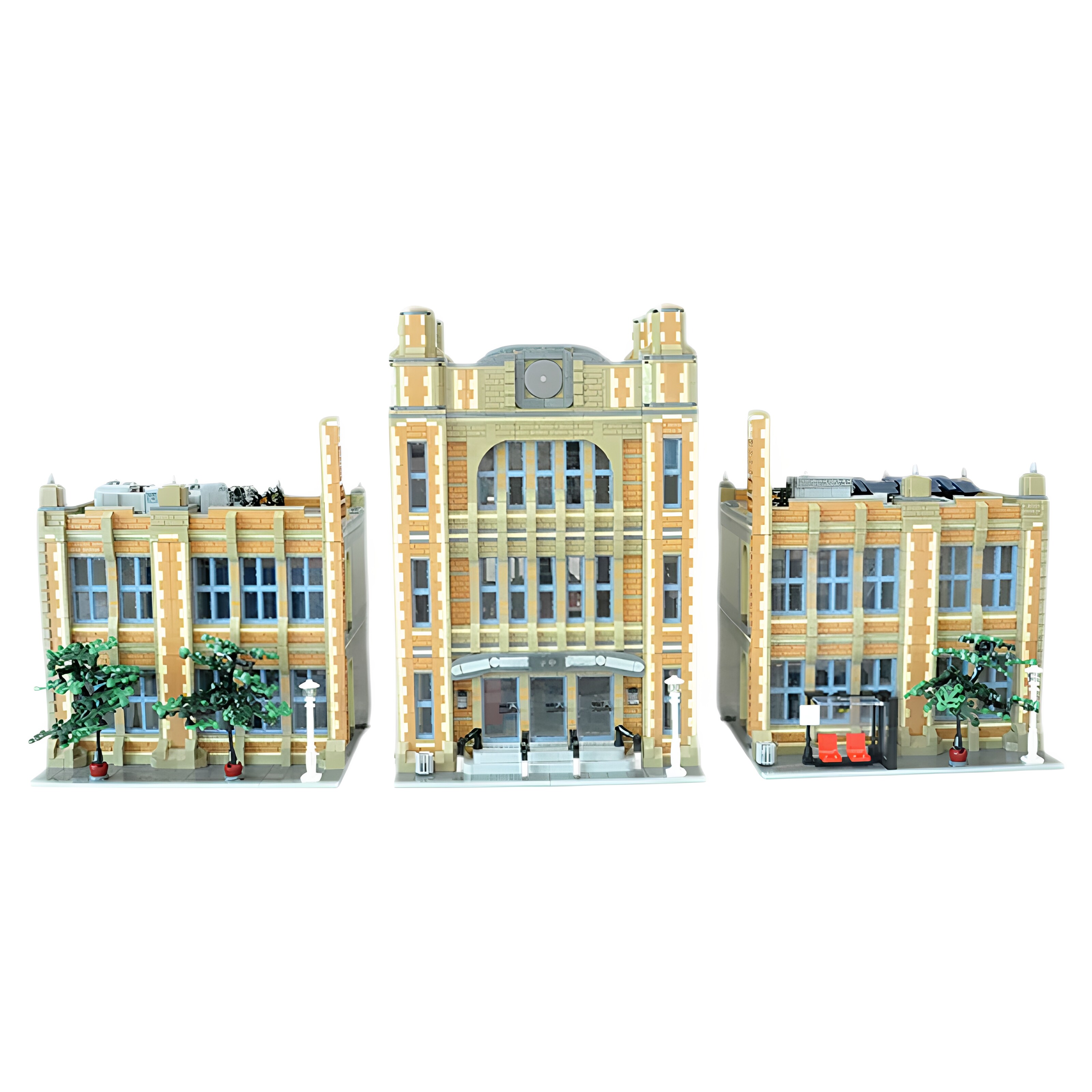 现货小颗粒MOC-49130学校积木
