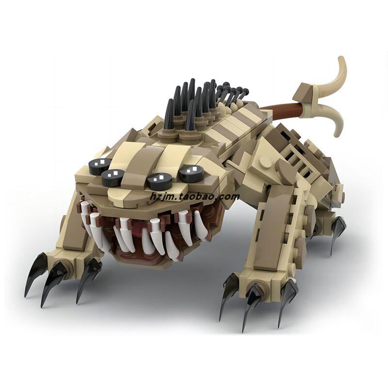 星球大战爬行怪兽积木玩具MOC-114029纽旭兼模型