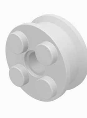 30155 2x2圆孔辐条6248轮毂 深灰黑 选配2346 3483 3634轮胎