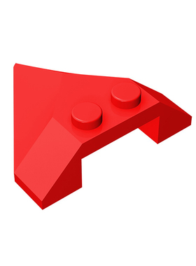 积木22391 4x4x1 尖型楔形件零件配件MOC定制DIY礼品玩具科教