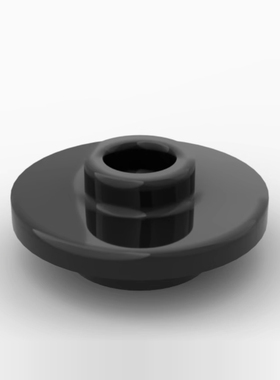 小颗粒积木MOC 38799 2x2 圆形板 盘 茶杯垫 拼装玩具零配件DIY