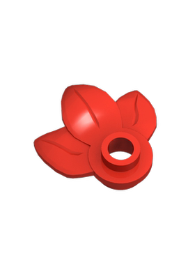 华志积木32607积木三叶草1x1圆板玩具配件零件拼装拼插