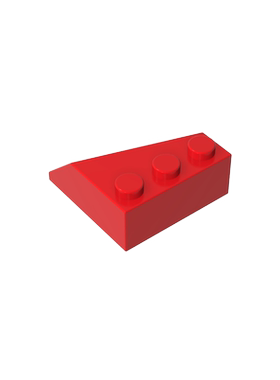 积木42862 3x3 斜面楔形砖(左)零件配件MOC定制DIY礼品玩具科教