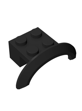 华志积木98282-28579积木4x2/2x2 车辆 轮拱 挡泥板玩具配件零件