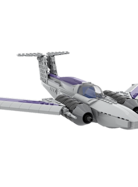 积木MOC-106426太空飞机模型