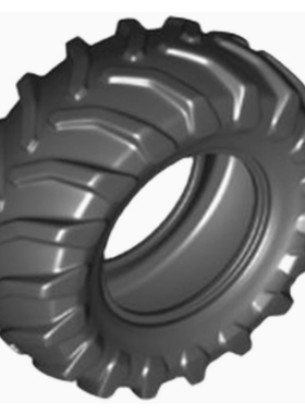 小颗粒积木 69912 81x35mm越野轮胎可搭56908 41896轮毂