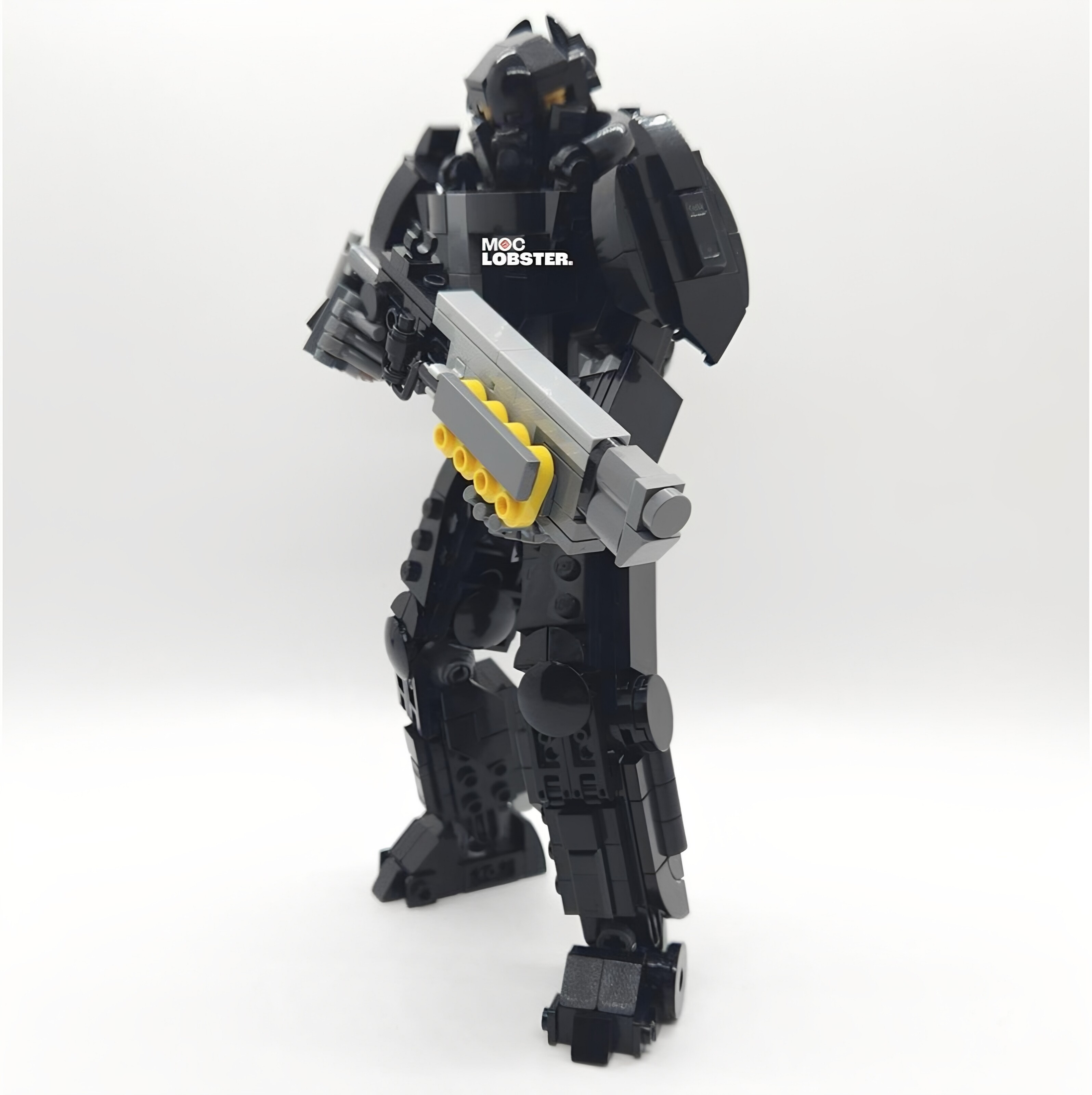现货小颗粒MOC-184048动力装甲机器人积木益智玩具模型礼物摆件