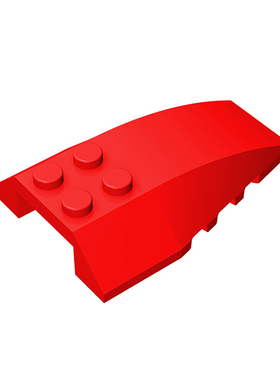 积木43712 4x6 楔形件零件配件MOC定制DIY礼品玩具科教