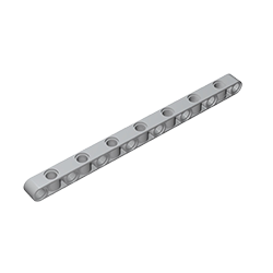 华志积木71710积木15孔转向梁玩具配件零件拼装拼插