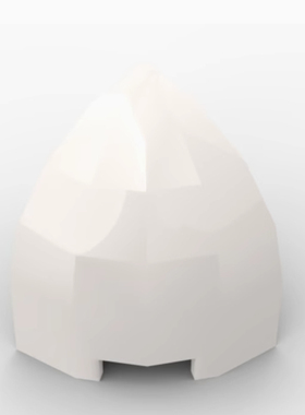 1871 6442360 1x1x1.66 弧形转角砖拼装玩具零配件