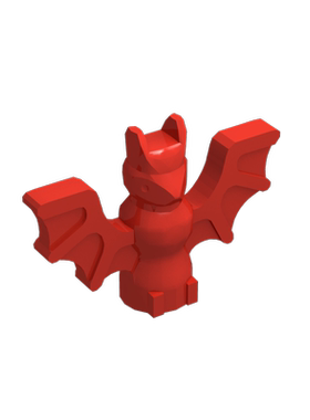 华志积木30103积木配件零件蝙蝠装饰拼装拼插益智玩具