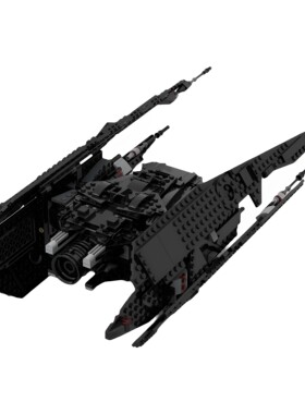 现货小颗粒MOC-34444领带消音器星球大战75256积木模型礼物摆件