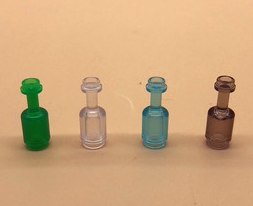 华志积木 95228国产科技教育积木零件1x1x2酒瓶子 酒杯 moc补件